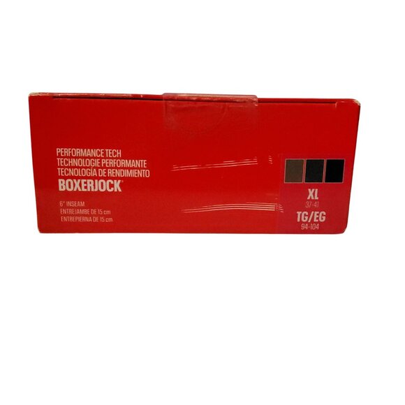 Under Armour Mens Performance Tech Boxerjock Underwear 6-inch inseam 3-Pack XL - Picture 3 of 5